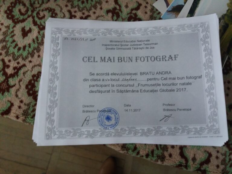 Proiect educativ