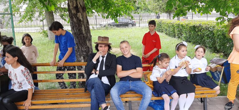Interiorul școlii după renovarea din 2022
