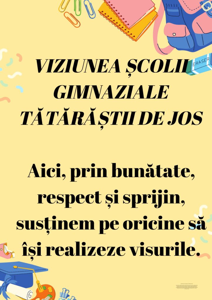Viziunea școlii